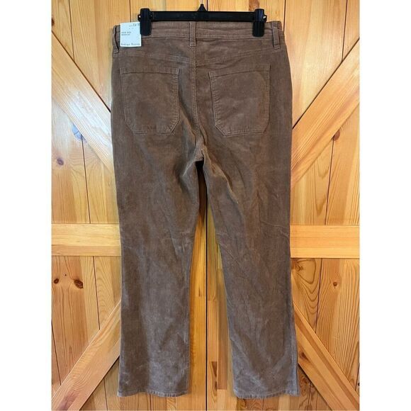 Indigo Rising Corduroy Brown High Rise Pants Flare Bootcut Retro Size 13/31 nwt - Picture 4 of 8